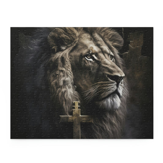 Lion cross puzzle